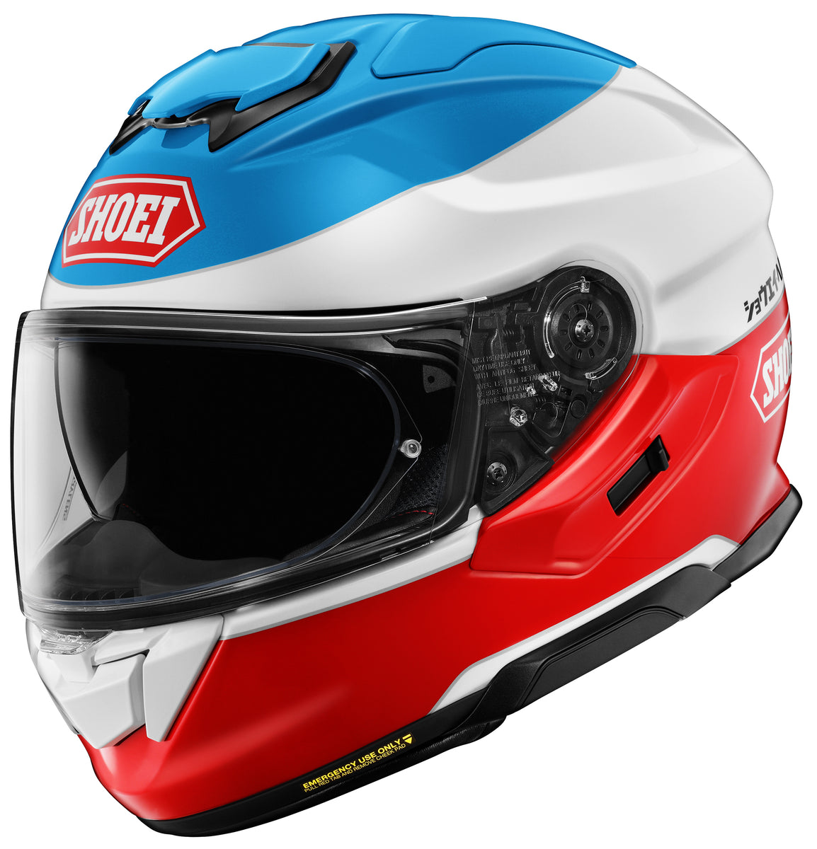 Shoei GT-Air 3 Lilt Red/White/Blue Helmet – Sierra BMW Motorcycle