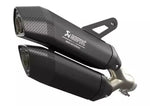 BMW R1300GS|ADV HP Akrapovic Double Slip-On Exhaust Black