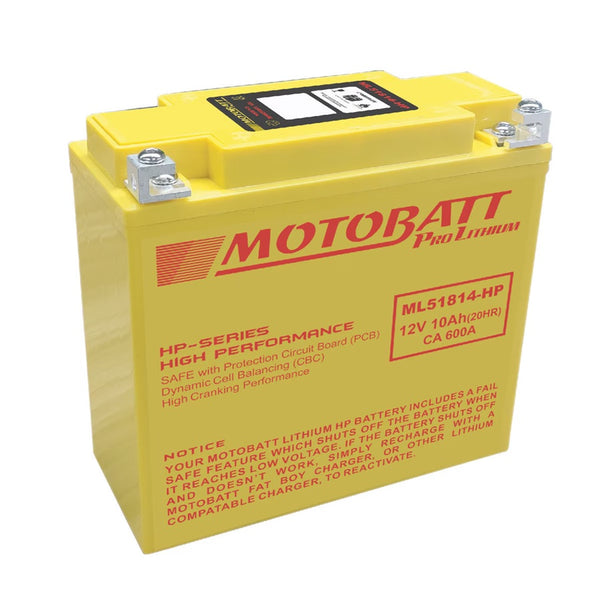 Motobatt ML51814-HP LifePO4 Pro Lithium Battery