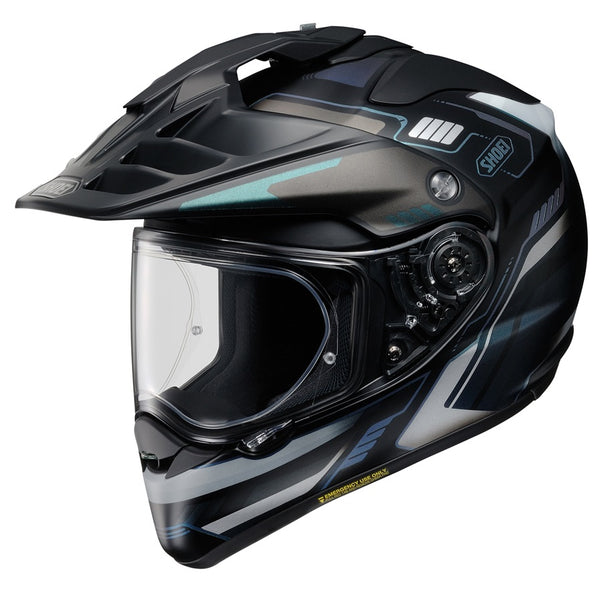 Shoei Hornet X2 Invigorate Black/Blue/Gray Helmet