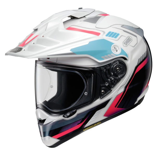 Shoei Hornet X2 Invigorate White/Black/Red Helmet