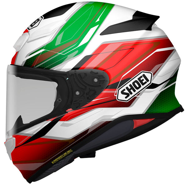 Shoei RF-1400 Capriccio White/Red/Green Helmet