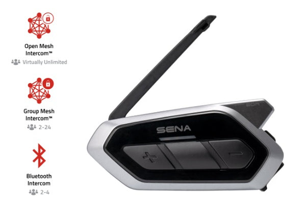 Sena 50C Bluetooth Mesh Headset, Universal Intercom and Action Camera
